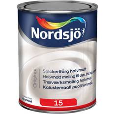 Nordsjö Metaller - Träfärger Målarfärg Nordsjö 15 Original Träfärg Vit 1L