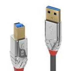 Lindy USB-kabel Kablar Lindy Cromo Line USB A-USB B 3.1 2m