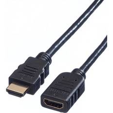 Value HDMI-kablar Value HDMI - HDMI M-F 1m