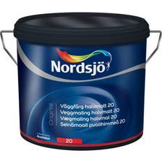 Nordsjö Inomhusfärger - Väggfärger Målarfärg Nordsjö Original 20 Väggfärg Vit 10L