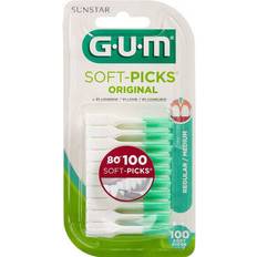 GUM Tandpetare GUM Soft-Picks Original Regular 100-pack