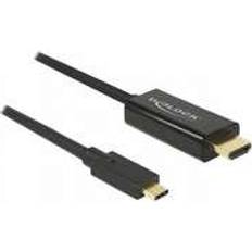 DeLock HDMI-kablar - Hane - Hane - USB C-HDMI DeLock USB C-HDMI 3m