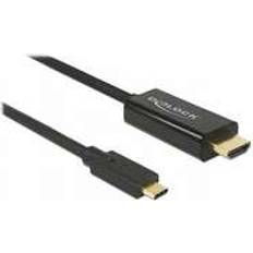 DeLock HDMI-kablar - Hane - Hane - USB C-HDMI DeLock USB C-HDMI 2m