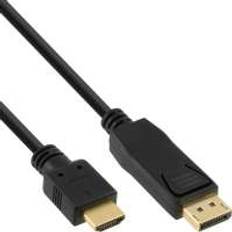 InLine HDMI-kablar InLine DisplayPort - HDMI 3m