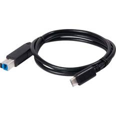 Club 3D USB-kabel Kablar Club 3D USB B-USB C 3.1 Gen 2 1m