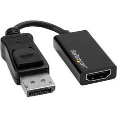 DisplayPort-kablar - Hane - Hona StarTech DP2HD4K60S DisplayPort - HDMI M-F 0.2m