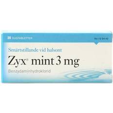 Zyx Mint 3mg 20 st Sugtablett
