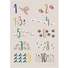 Sebra Tavlor & Posters Sebra Poster Singing Birds 50x70cm