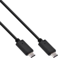 InLine USB C-USB C - USB-kabel Kablar InLine USB C-USB C 3.1 0.5m