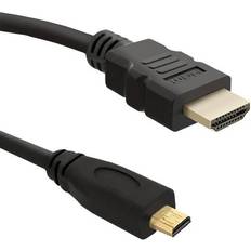Qoltec HDMI-kablar Qoltec 50400 HDMI - Micro HDMI 1.4 2m