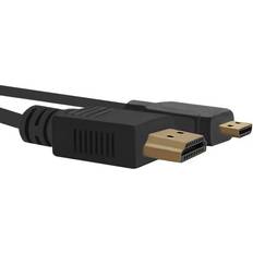 Qoltec HDMI-kablar Qoltec HDMI - Micro HDMI 1.5m
