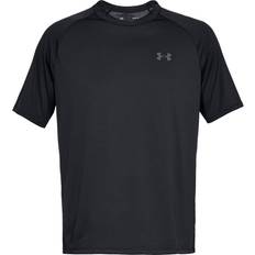 Fitness & Gymträning - Herr - Träningsplagg Kläder Under Armour Tech 2.0 Short Sleeve T-shirt Men - Black/Graphite