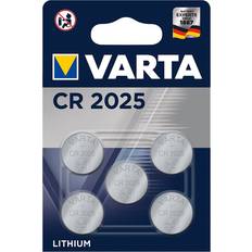 Varta Batterier Batterier & Laddbart Varta CR2025 5-pack