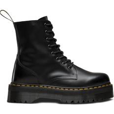 Unisex Kängor & Boots Dr. Martens Jadon Smooth Leather Platform - Black Polished Smooth
