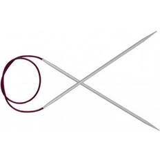 Knitpro Basix Aluminium Fixed Circular Needles 100cm 2.25mm