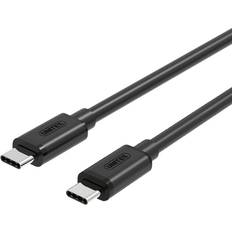 Unitek USB C-USB C - USB-kabel Kablar Unitek USB C-USB C 3.1 1m