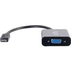 C2G Hane - Hona - Kabeladaptrar Kablar C2G USB C - VGA M-F Adapter