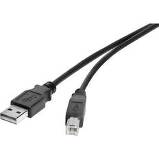 Renkforce USB-kabel Kablar Renkforce USB A-USB B 2.0 1m