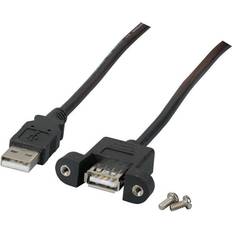EFB Elektronik USB-kabel Kablar EFB Elektronik Classic USB A-USB A 2.0 M-F 1m