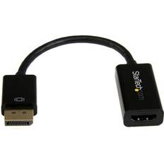 DisplayPort-kablar - Hane - Hona StarTech DisplayPort -HDMI M-F 0.2m