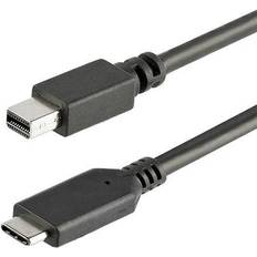 DisplayPort-kablar - Rund StarTech USB C - Mini DisplayPort 1m
