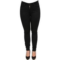 Levi's Dam - Skinnjackor - Svarta - W36 Jeans Levi's Mile High Super Skinny Jeans - Black Galaxy