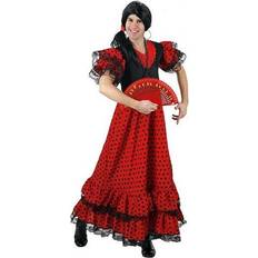 Röd - Sydeuropa Maskeradkläder Th3 Party Verkleidung für Erwachsene Flamenco Tänzerin