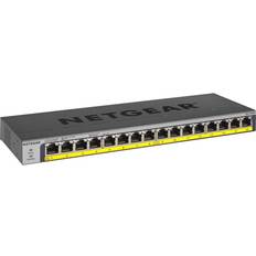 Netgear Gigabit Ethernet - PoE+ Switchar Netgear GS116PP