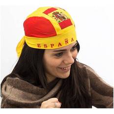 Röd - Sydeuropa Maskeradkläder Th3 Party Spanish Flag Bandana Hat