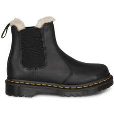 Vinterfodrade Chelsea boots Dr. Martens 2976 Leonore - Black Burnished Wyoming