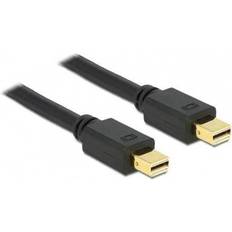 DeLock DisplayPort-kablar DeLock DisplayPort Mini - DisplayPort Mini 0.5m