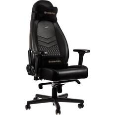 Noblechairs Icon Real Leather Gaming Chair - Black