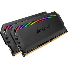 Corsair DDR4 RAM minnen Corsair Dominator Platinum RGB DDR4 3200MHz 2x8GB (CMT16GX4M2Z3200C16)