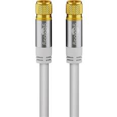 Goobay 135dB Antenna F-F Connector 1m