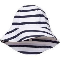 Petit Crabe Frey Sun Hat - White/Blue (15-WH-BL)