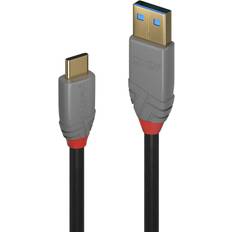 Lindy USB A-USB C - USB-kabel Kablar Lindy Anthra Line USB A-USB C 3.1 1.5m