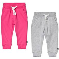 Minymo Sweatpants 2-pack - Dark Pink (3937-577)