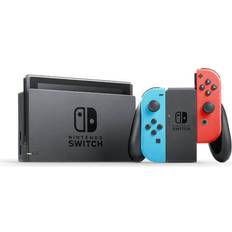 Bärbar - Nintendo Switch Spelkonsoler Nintendo Switch Neon Blue + Neon Red Joy-Con 2019