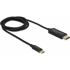 DeLock HDMI-kablar - Hane - Hane - USB C-HDMI DeLock 4K USB C-HDMI 1m