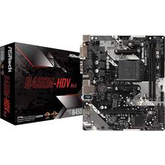 AMD - Micro-ATX - Socket AM4 Moderkort Asrock B450M-HDV R4.0