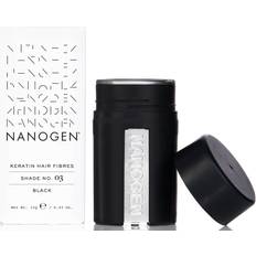 Förtjockande Hårconcealers Nanogen Keratin Hair Fibres #03 Black 15g