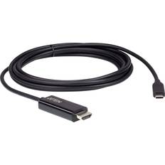 Aten USB-kabel Kablar Aten USB C-HDMI 2.7m