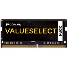 Corsair SO-DIMM DDR4 RAM minnen Corsair Value Select Black SO-DIMM DDR4 2133MHz 8GB (CMSO8GX4M1A2133C15)