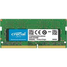 16 GB - 2400 MHz - SO-DIMM DDR4 RAM minnen Crucial DDR4 2400MHz 16GB (CT16G4SFD824A)