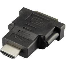 Renkforce Kabeladaptrar Kablar Renkforce RF-4212231 HDMI-DVI M-F Adapter