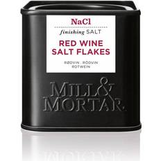 Mill & Mortar Citron/lime Matvaror Mill & Mortar Red Wine Salt Flakes 80g