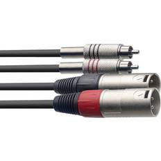 Stagg 2RCA-2XLR 0.6m