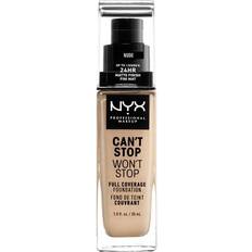 NYX Can't Stop Won't Stop Full Coverage Foundation CSWSF6.5 Nude