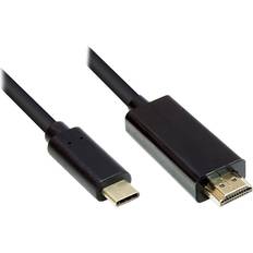 Good HDMI-kablar Good Connections USB C-HDMI 1m