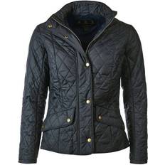 16 - Dam Jackor Barbour Flyweight Cavalry Quilted Jacket - Navy